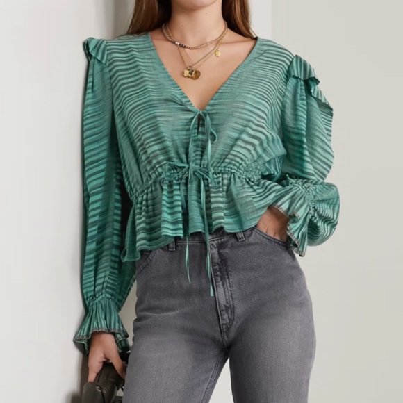 Ulla Johnson Ophelia Blouse - Picture 2 of 6